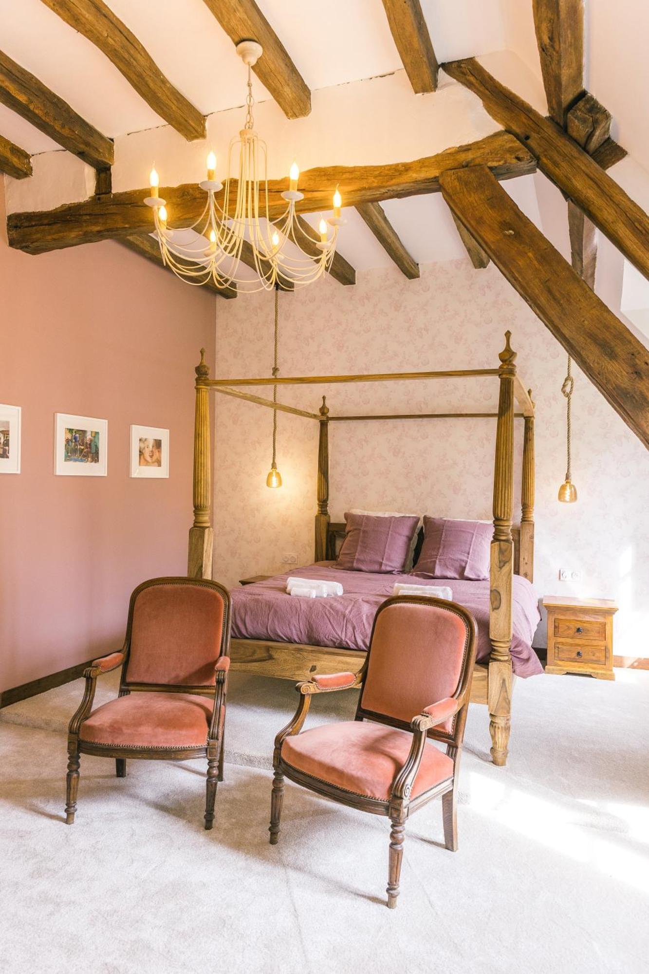 Maison D'Hotes Le Prieure Du Preux Sepeaux-Saint-Romain Zewnętrze zdjęcie